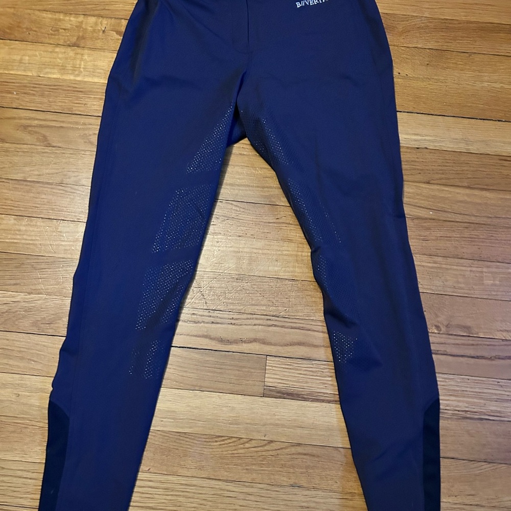 Navy Equestrian Riding Pants - Picture 4 of 6